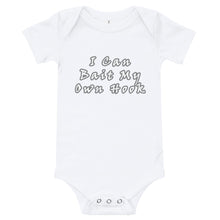 Load image into Gallery viewer, South Of 40° - Baby Onesie - I Can Bait My Own Hook