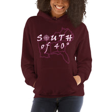 Load image into Gallery viewer, South of 40° Ladies Hoodie - Classic Logo - Multiple Color Choices