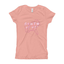 Load image into Gallery viewer, South of 40° - Girl&#39;s T-Shirt - Classic Logo - Multiple Color Choices