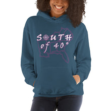 Load image into Gallery viewer, South of 40° Ladies Hoodie - Classic Logo - Multiple Color Choices