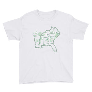 South of 40° - Youth Short Sleeve T-Shirt - Classic Logo - Multiple Color Choices