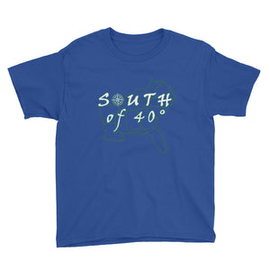 South of 40° - Youth Short Sleeve T-Shirt - Classic Logo - Multiple Color Choices