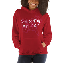 Load image into Gallery viewer, South of 40° Ladies Hoodie - Classic Logo - Multiple Color Choices