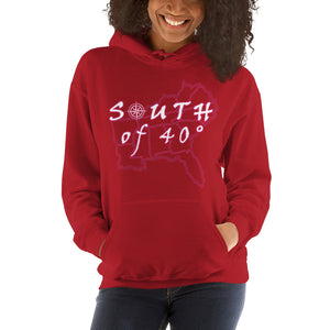 South of 40° Ladies Hoodie - Classic Logo - Multiple Color Choices