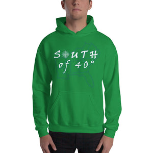 South of 40° Hoodie - Classic Logo - Multiple Color Choices