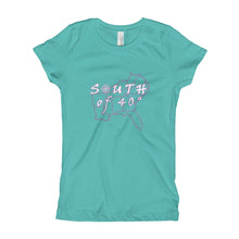 Load image into Gallery viewer, South of 40° - Girl&#39;s T-Shirt - Classic Logo - Multiple Color Choices