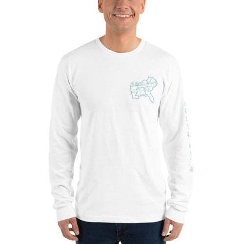 South of 40° Long Sleeve T-Shirt - Classic Logo - Multiple Color Choices