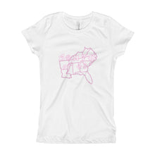 Load image into Gallery viewer, South of 40° - Girl&#39;s T-Shirt - Classic Logo - Multiple Color Choices