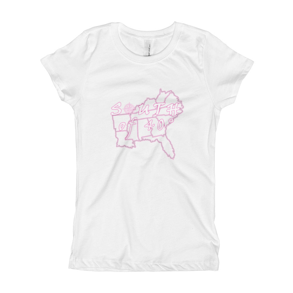 South of 40° - Girl's T-Shirt - Classic Logo - Multiple Color Choices