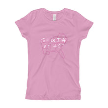 Load image into Gallery viewer, South of 40° - Girl&#39;s T-Shirt - Classic Logo - Multiple Color Choices