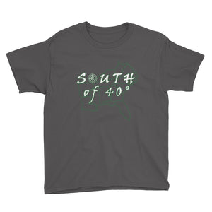 South of 40° - Youth Short Sleeve T-Shirt - Classic Logo - Multiple Color Choices