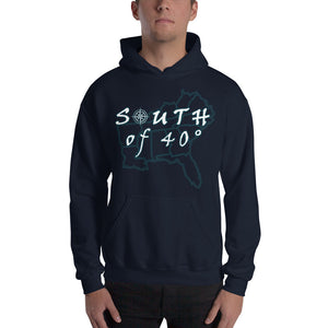 South of 40° Hoodie - Classic Logo - Multiple Color Choices