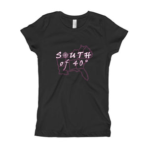 South of 40° - Girl's T-Shirt - Classic Logo - Multiple Color Choices